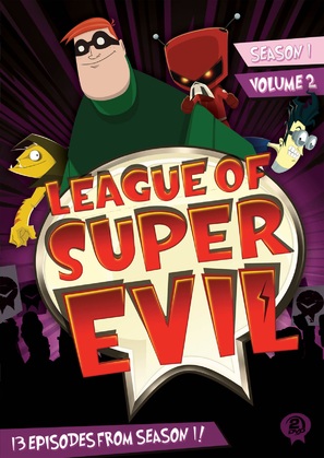 &quot;The League of Super Evil&quot; - DVD movie cover (thumbnail)