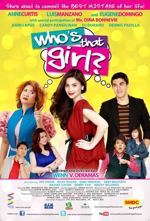 Who&#039;s That Girl? - Philippine Movie Poster (thumbnail)
