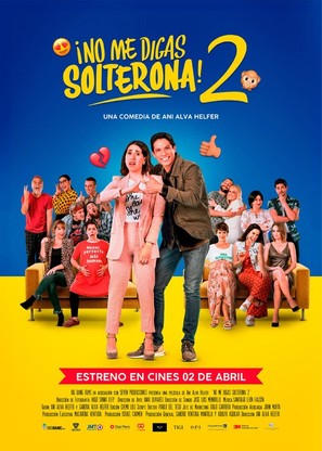 No Me Digas Solterona 2 - Peruvian Movie Poster (thumbnail)