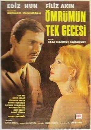 &Ouml;mr&uuml;m&uuml;n tek gecesi - Turkish Movie Poster (thumbnail)