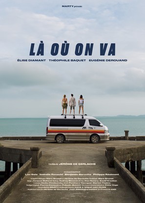L&agrave; o&ugrave; on va - French Movie Poster (thumbnail)