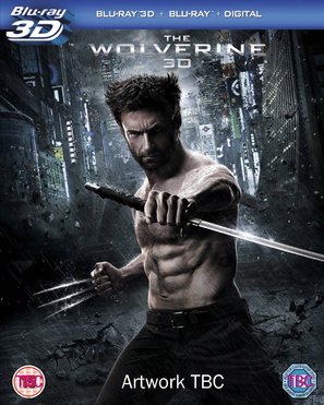 The Wolverine - British Blu-Ray movie cover (thumbnail)