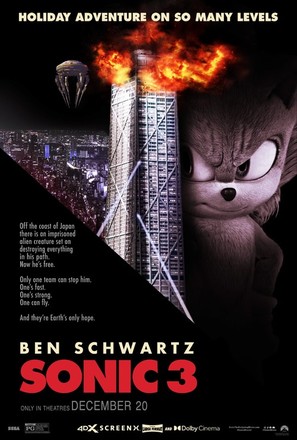 Sonic the Hedgehog 3 - Movie Poster (thumbnail)