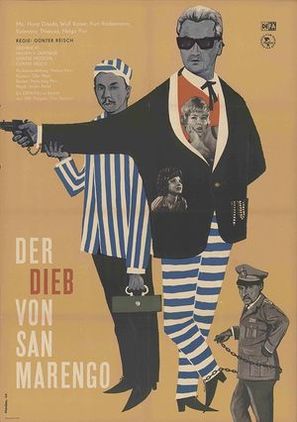 Das Stacheltier - Der Dieb von San Marengo - German Movie Poster (thumbnail)