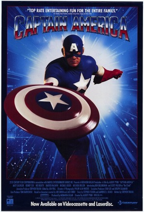 Captain America - Video release movie poster (thumbnail)