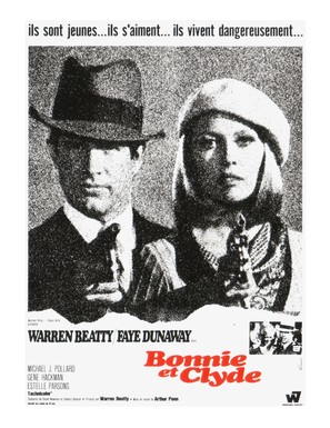 Bonnie and Clyde - French Movie Poster (thumbnail)