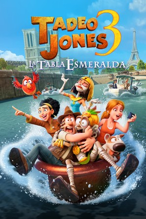 Tadeo Jones 3. La tabla esmeralda - Spanish Movie Cover (thumbnail)