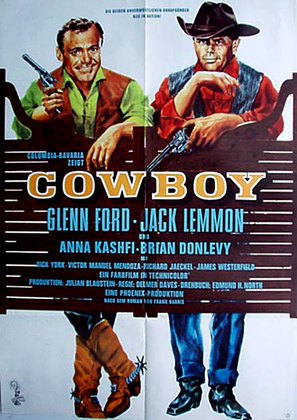 Cowboy - German Movie Poster (thumbnail)