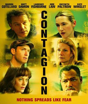 Contagion - Blu-Ray movie cover (thumbnail)