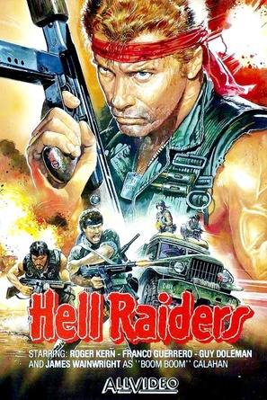 Hell Raiders - German VHS movie cover (thumbnail)