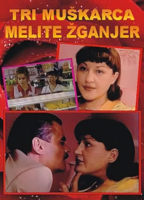 Tri muskarca Melite Zganjer - Croatian Movie Poster (thumbnail)