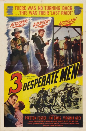 Three Desperate Men - Movie Poster (thumbnail)