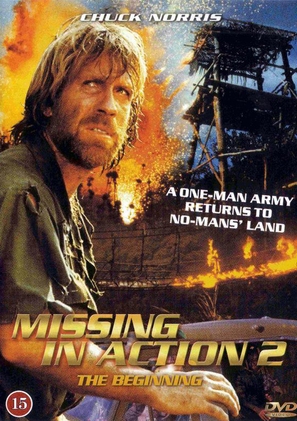 Missing in Action 2: The Beginning - Danish DVD movie cover (thumbnail)