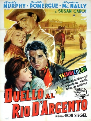 The Duel at Silver Creek - Italian Movie Poster (thumbnail)