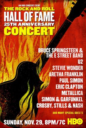 The 25th Anniversary Rock and Roll Hall of Fame Concert - Movie Poster (thumbnail)