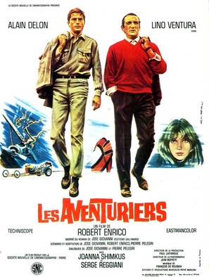 Les aventuriers - French Movie Poster (thumbnail)