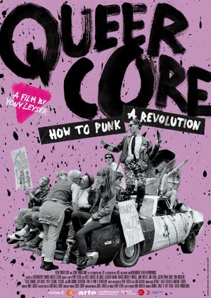 Queercore: How to Punk a Revolution - German Movie Poster (thumbnail)