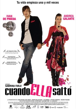 Cuando ella salt&oacute; - Argentinian poster (thumbnail)