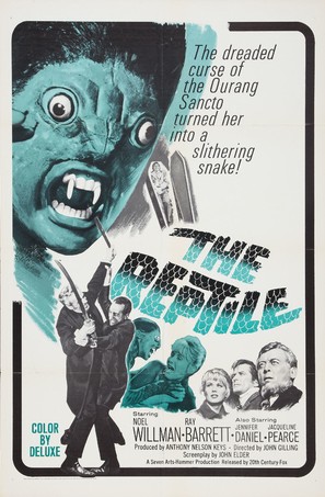 The Reptile (1966) movie posters