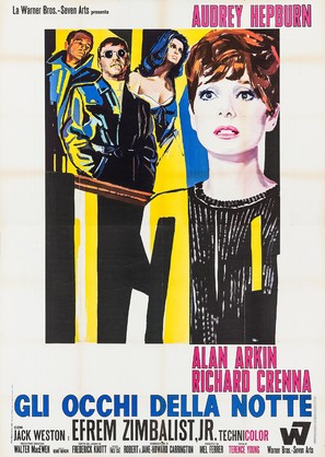 Wait Until Dark - Italian Movie Poster (thumbnail)