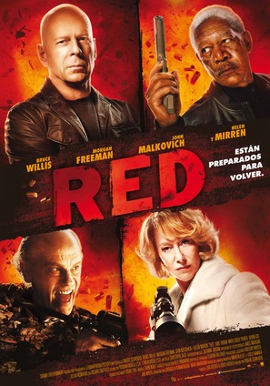 RED - Spanish Movie Poster (thumbnail)