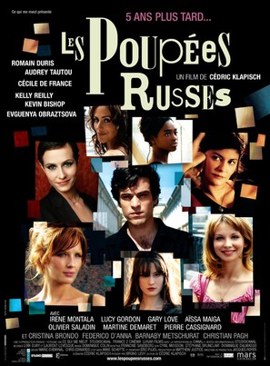 Les poup&eacute;es russes - French Movie Poster (thumbnail)