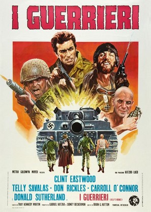 Kelly&#039;s Heroes - Italian Movie Poster (thumbnail)