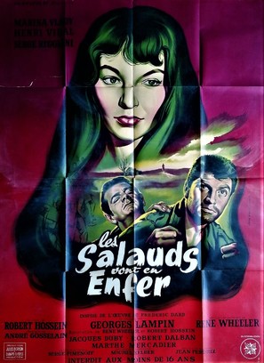 Les salauds vont en enfer - French Movie Poster (thumbnail)