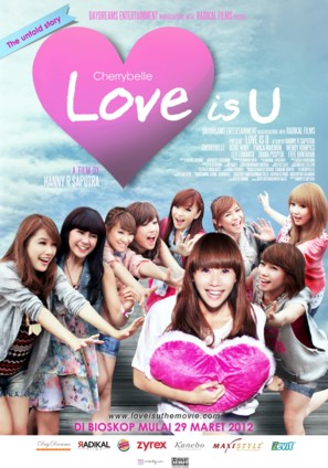 Love Is U - Indonesian Movie Poster (thumbnail)