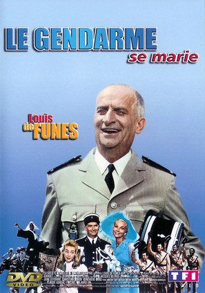 Le gendarme se marie - French DVD movie cover (thumbnail)