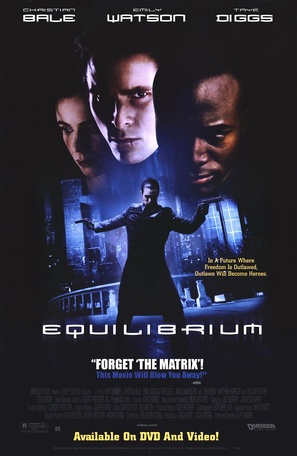 Equilibrium - Video release movie poster (thumbnail)