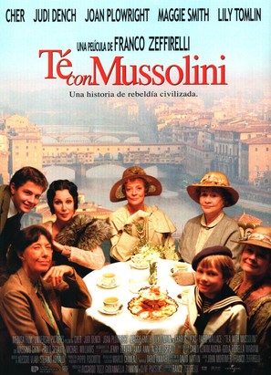 Tea with Mussolini - Spanish Movie Poster (thumbnail)