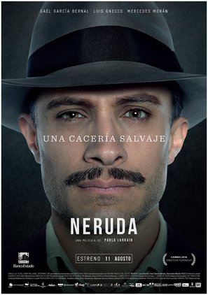 Neruda - Chilean Movie Poster (thumbnail)