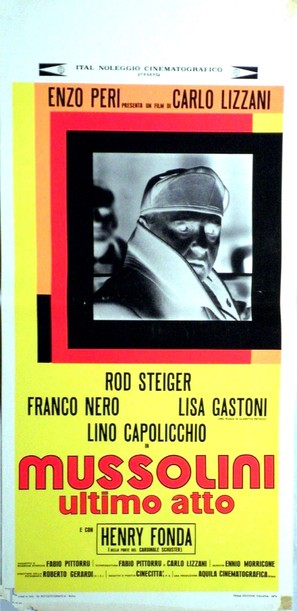 Mussolini ultimo atto - Italian Movie Poster (thumbnail)