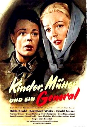 Kinder, M&uuml;tter und ein General - German Movie Poster (thumbnail)