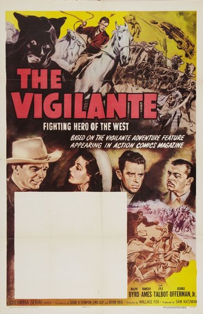 The Vigilante: Fighting Hero of the West - Re-release movie poster (thumbnail)