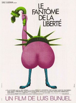 La fant&ocirc;me de la libert&eacute; - French Movie Poster (thumbnail)