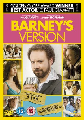 Barney&#039;s Version - British DVD movie cover (thumbnail)