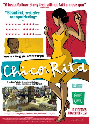 Chico &amp; Rita - British Movie Poster (thumbnail)