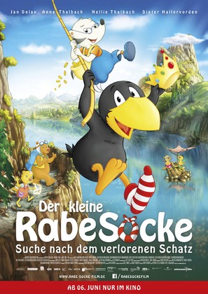 Der kleine Rabe Socke - Suche nach dem verlorenen Schatz - German Movie Poster (thumbnail)
