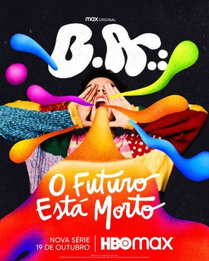 &quot;B.A.: O Futuro Est&aacute; Morto&quot; - Brazilian Movie Poster (thumbnail)