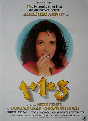 1+1=3 - German Movie Poster (thumbnail)
