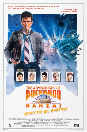 The Adventures of Buckaroo Banzai Across the 8th Dimension - Movie Poster (thumbnail)