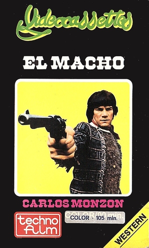 El macho - Finnish VHS movie cover (thumbnail)