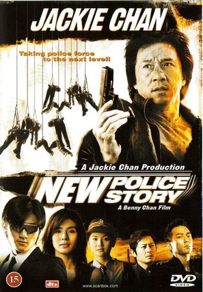 New Police Story - Danish DVD movie cover (thumbnail)