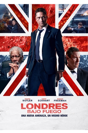 London Has Fallen - Mexican Movie Poster (thumbnail)