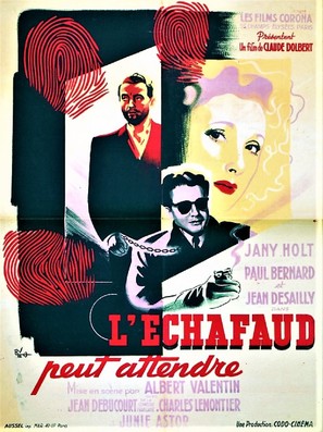 L&#039;&eacute;chafaud peut attendre - French Movie Poster (thumbnail)