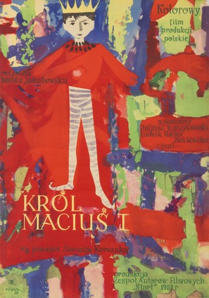 Kr&oacute;l Macius I - Polish Movie Poster (thumbnail)