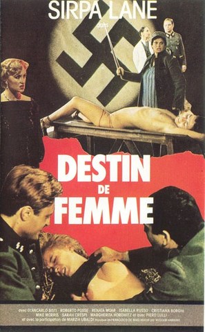 La svastica nel ventre - French Movie Poster (thumbnail)