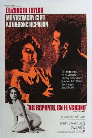 Suddenly, Last Summer - Argentinian Movie Poster (thumbnail)